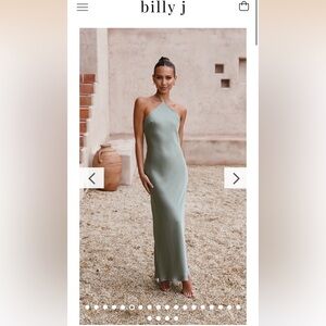 Billy J Satin Dress